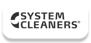 System Cleaners logo shadow