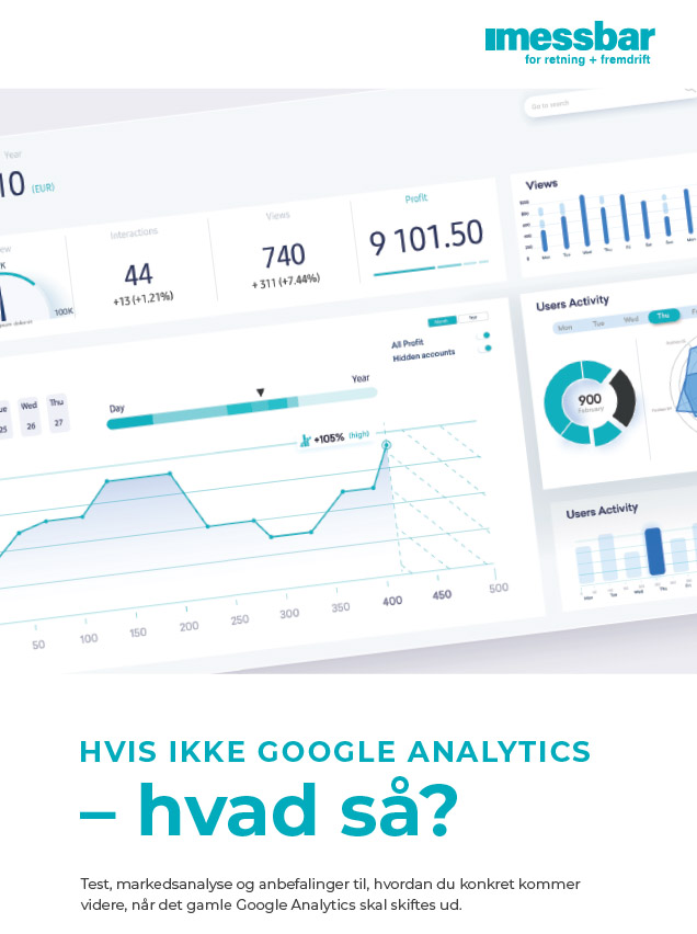 Rapport om Google Analytics alternativer